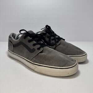 Vans Ward TB4R Mens US 11 Skateboarding Shoes Gray Black Athletic Sneakers